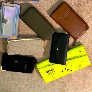 Mixed wallets and Clutches